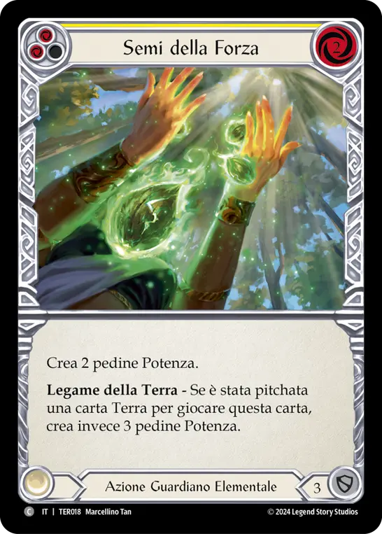 Card: Seeds of Strength (yel)