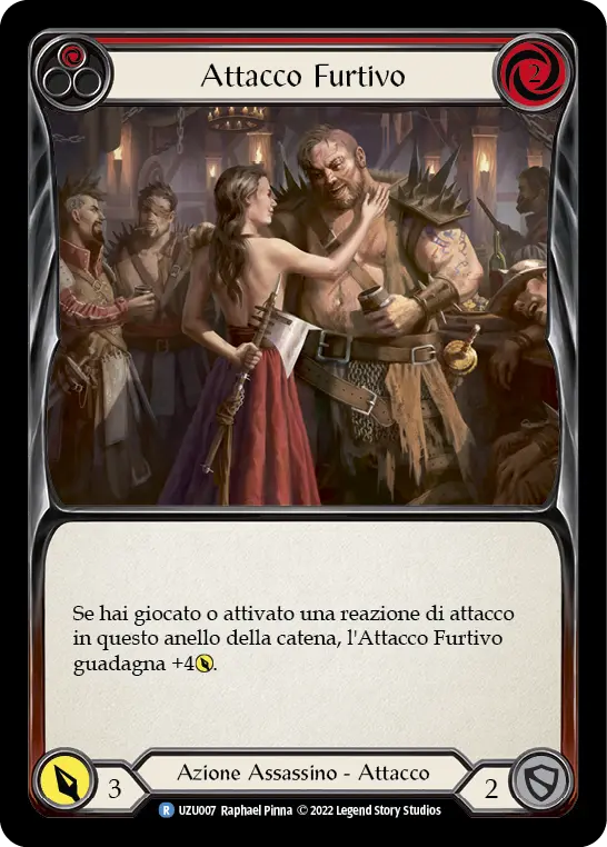 Card: Sneak Attack (red)