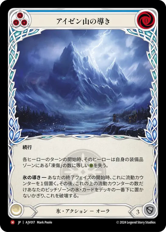 Card: Channel Mount Isen (blu)