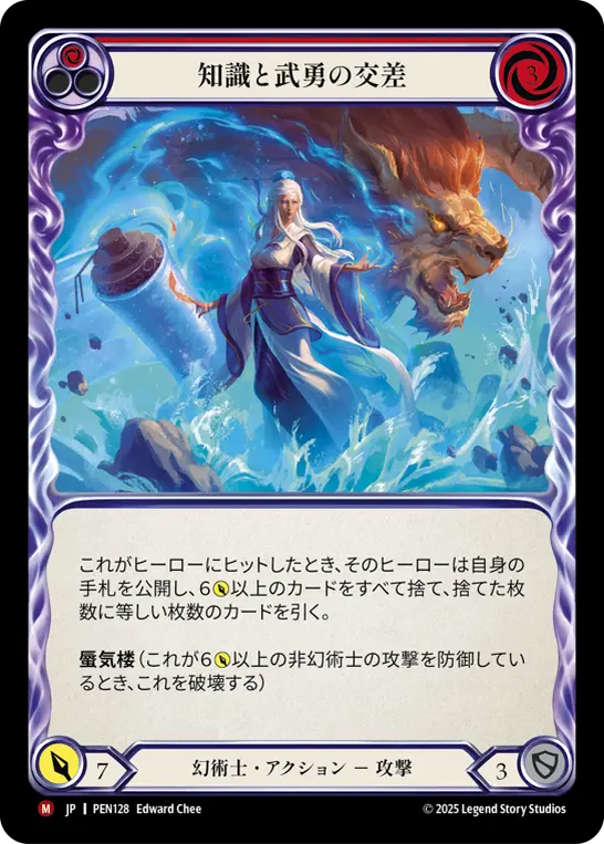 Card: Mind Meets Might (red)