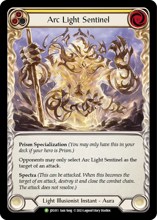 Card: Arc Light Sentinel (yel)