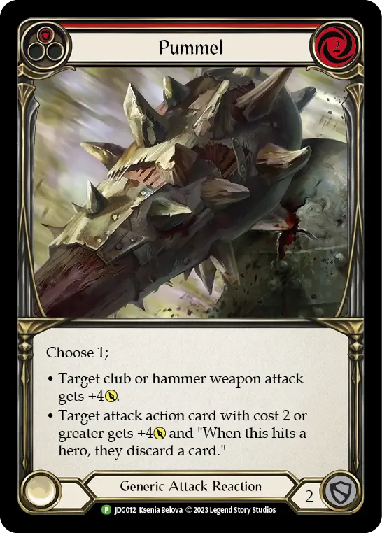 Card: Pummel (red)