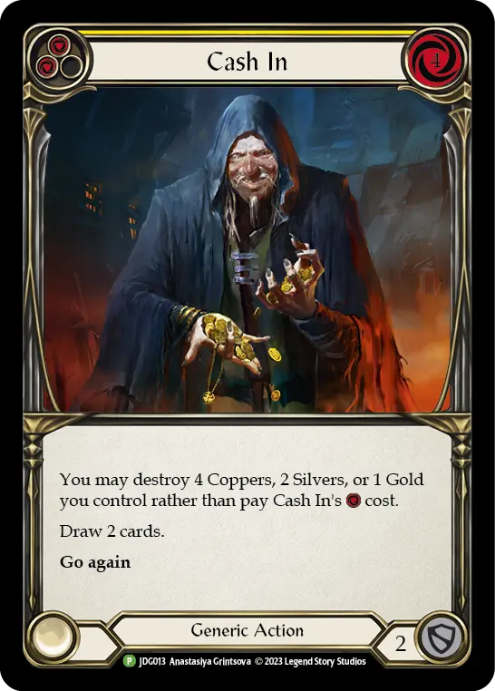 Card: Cash In (yel)