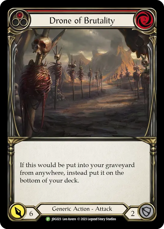 Card: Drone of Brutality (red)