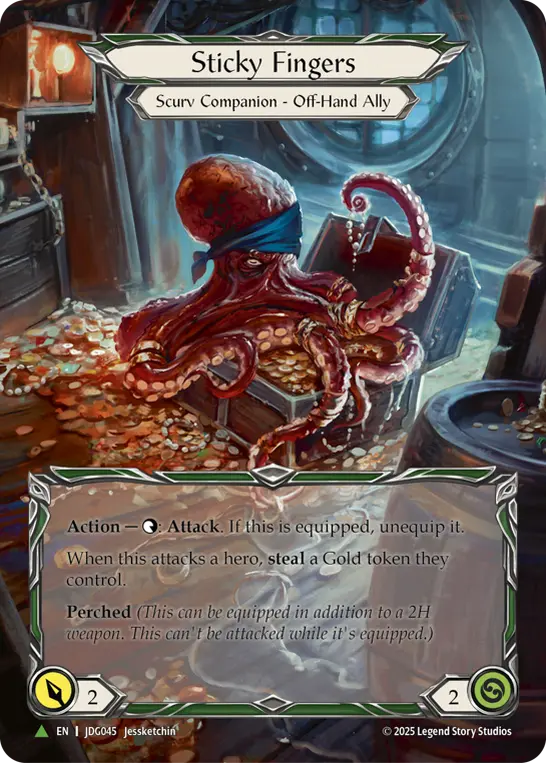 Card: Sticky Fingers
