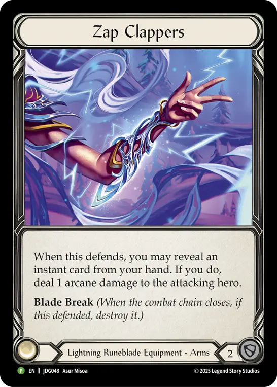 Card: Zap Clappers