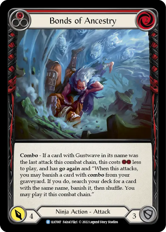 Card: Bonds of Ancestry (red)