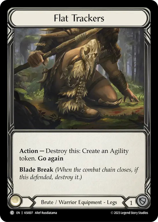 Card: Flat Trackers