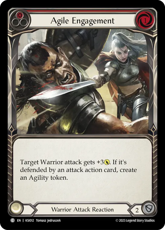 Card: Agile Engagement (red)