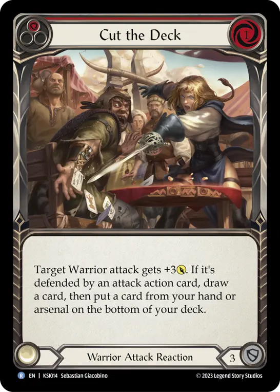 Card: Cut the Deck (red)