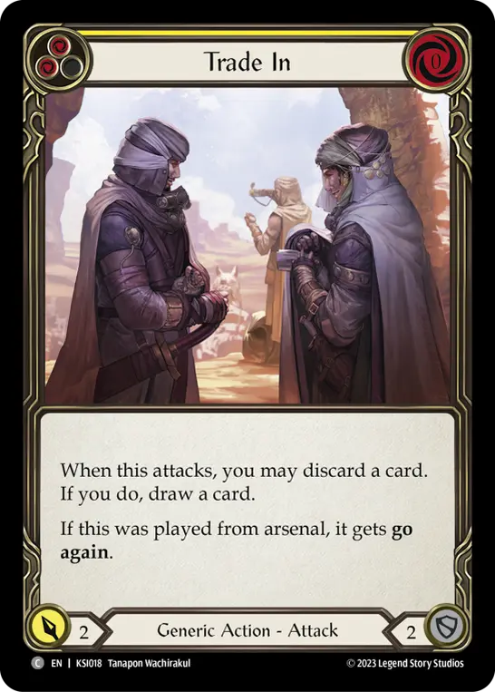 Card: Trade In (yel)