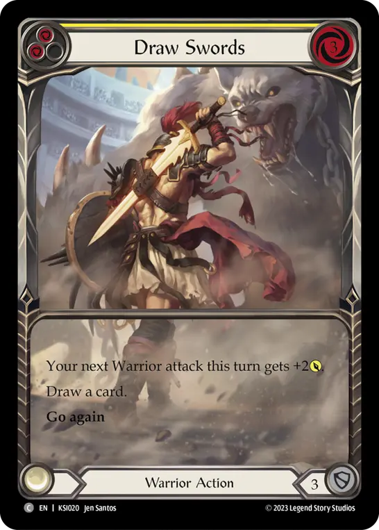 Card: Draw Swords (yel)