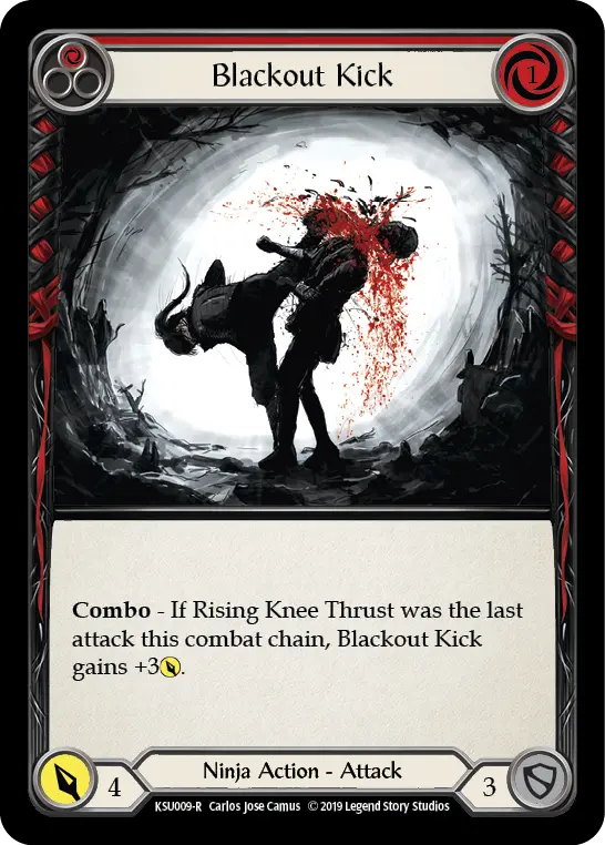 Card: Blackout Kick (red)