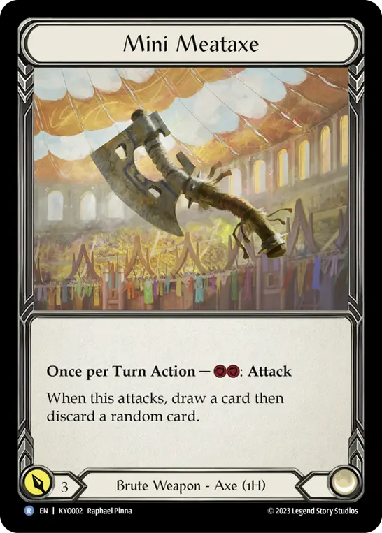 Card: Mini Meataxe