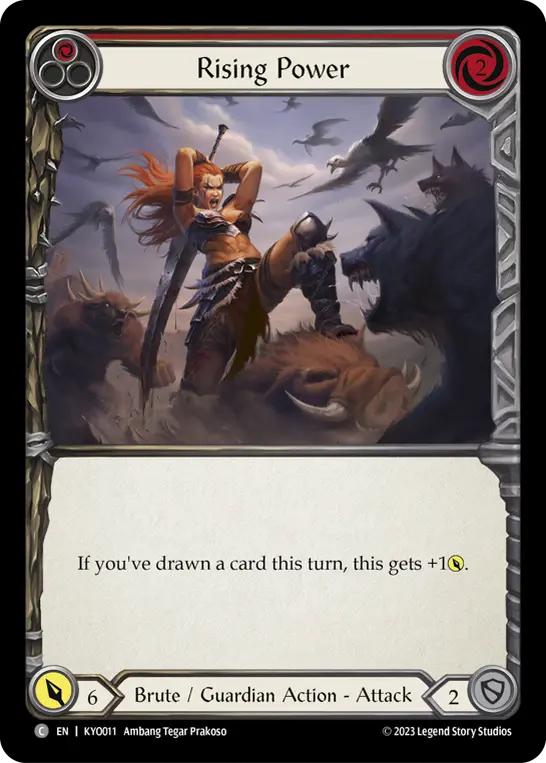 Card: Rising Power (red)