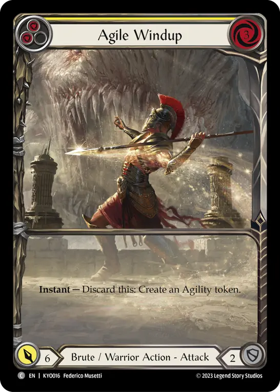 Card: Agile Windup (yel)