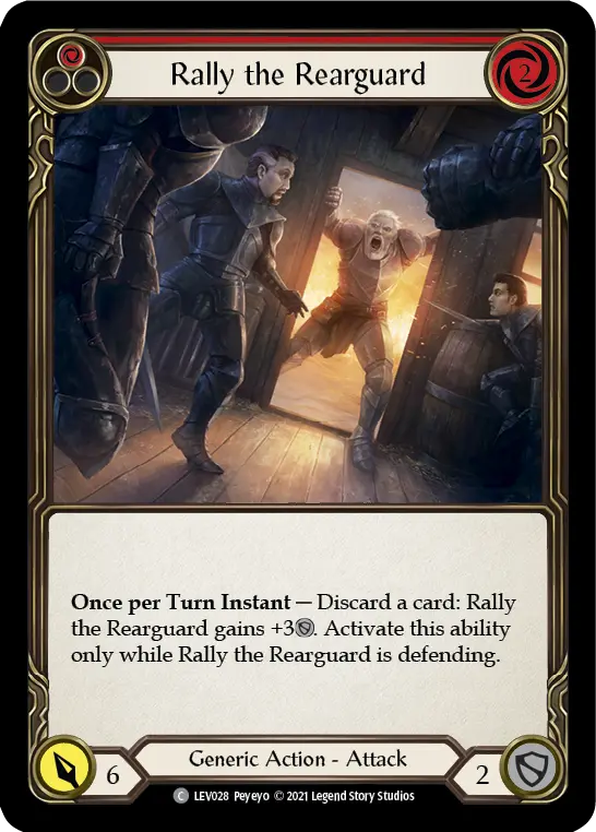 Card: Rally the Rearguard (red)