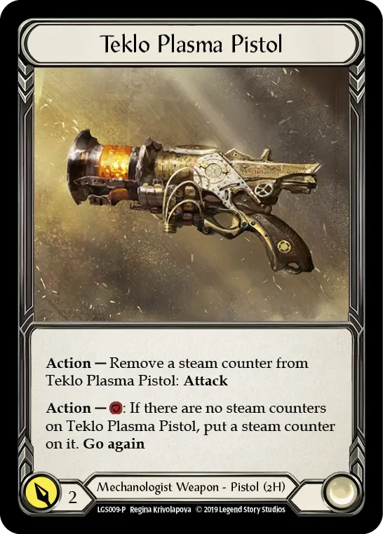 Card: Teklo Plasma Pistol