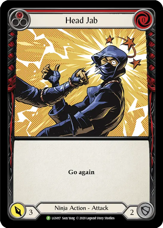Card: Head Jab (red)