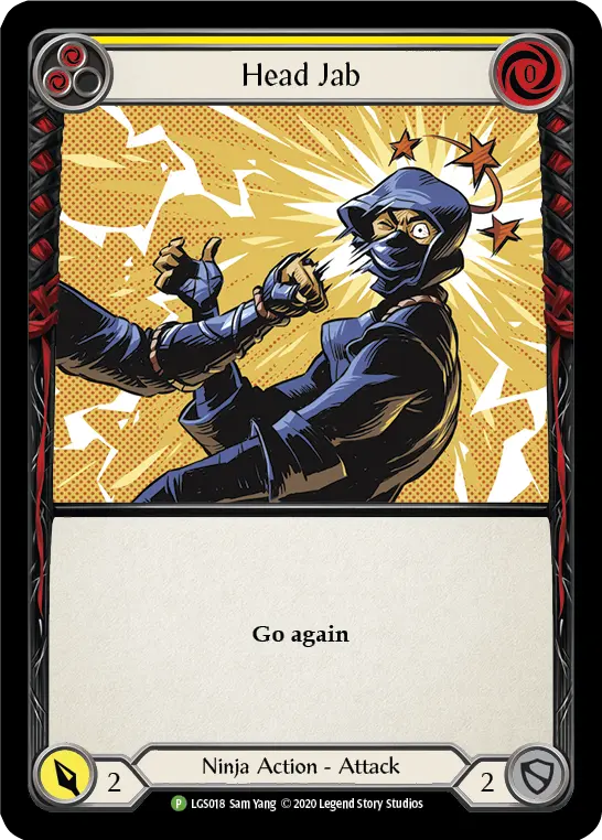 Card: Head Jab (yel)