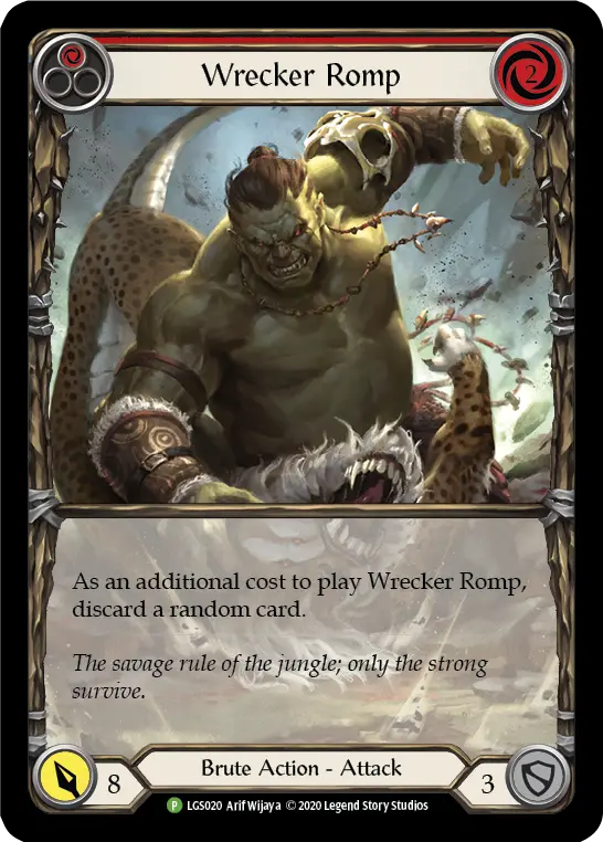 Card: Wrecker Romp (red)