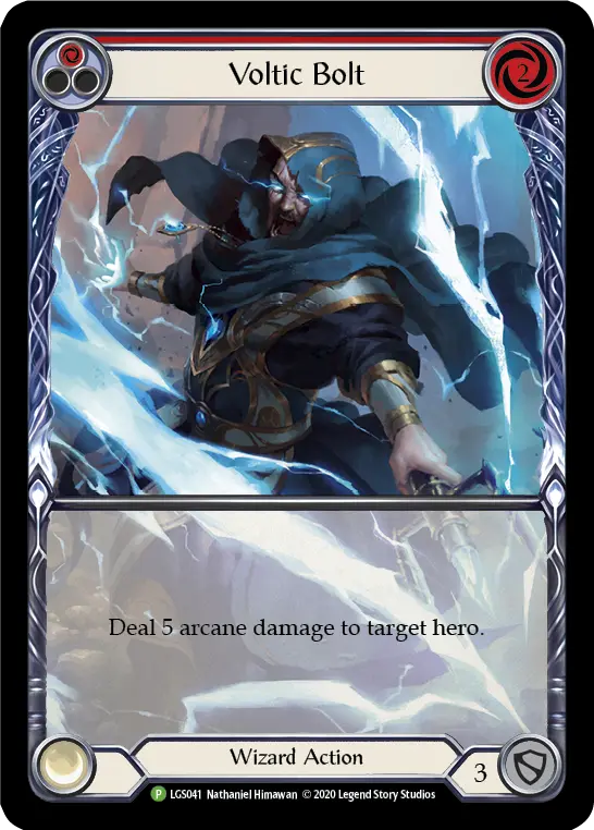 Card: Voltic Bolt (red)