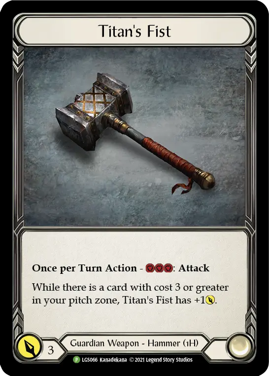 Card: Titan's Fist
