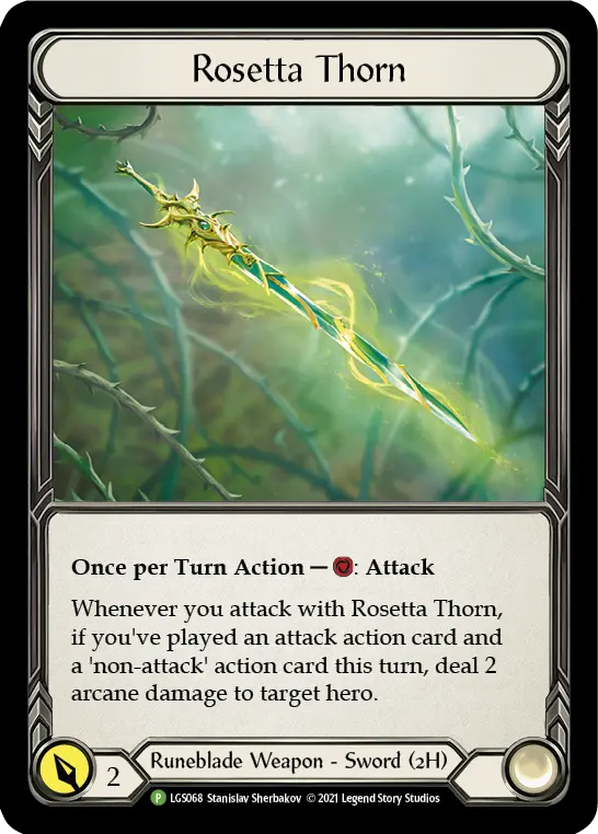 Card: Rosetta Thorn