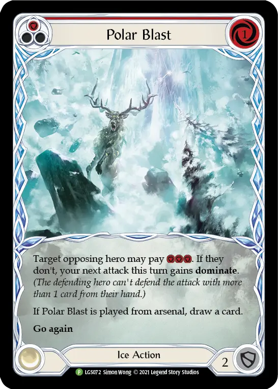 Card: Polar Blast (red)