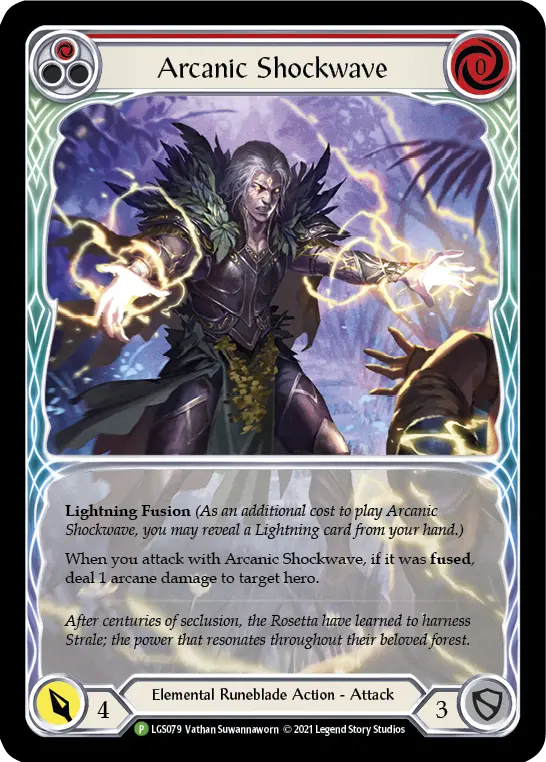 Card: Arcanic Shockwave (red)