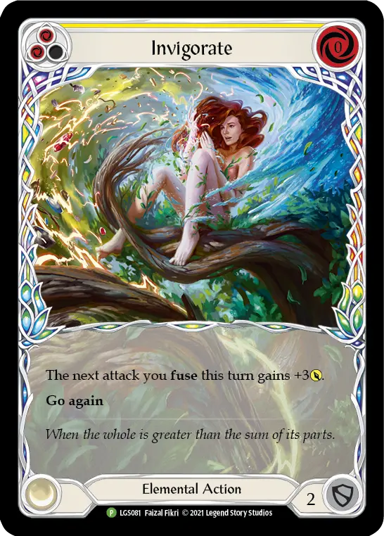 Card: Invigorate (yel)