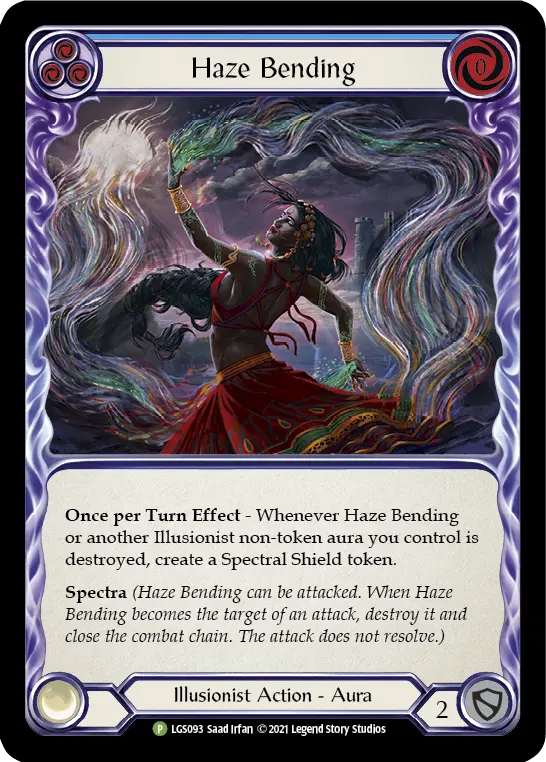 Card: Haze Bending (blu)