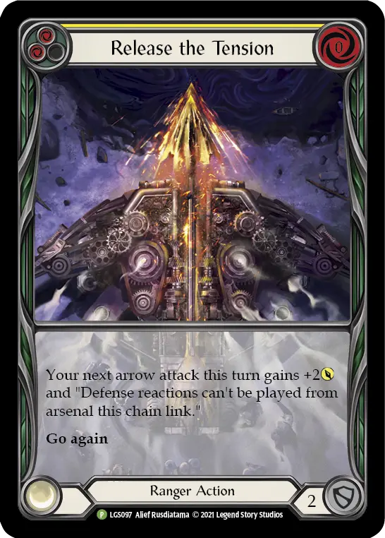 Card: Release the Tension (yel)