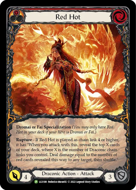 Card: Red Hot (red)