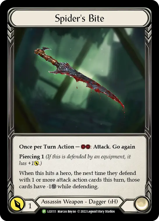 Card: Spider's Bite