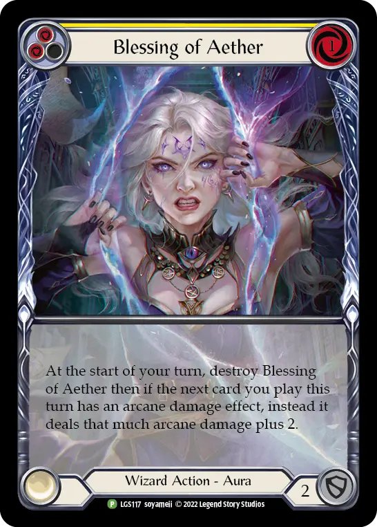 Card: Blessing of Aether (yel)