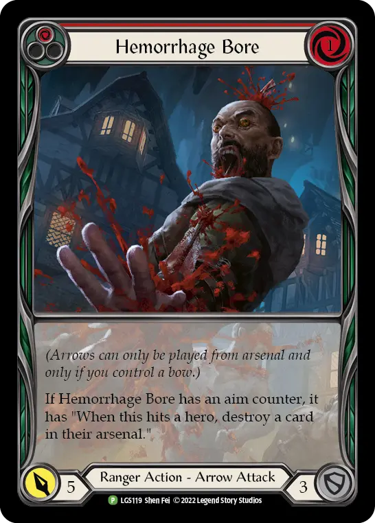 Card: Hemorrhage Bore (red)