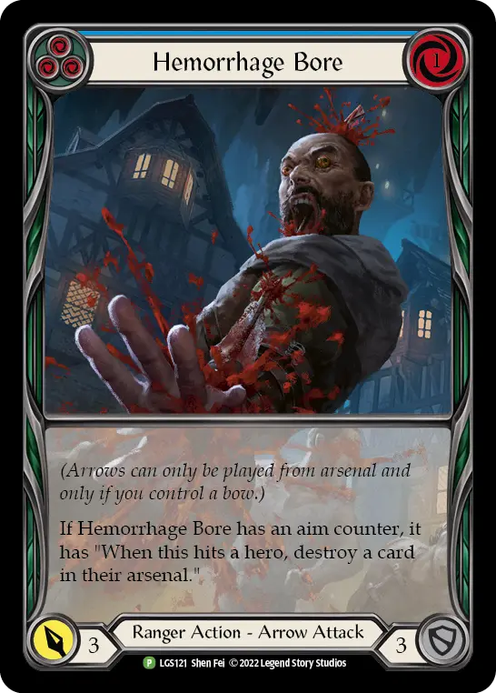 Card: Hemorrhage Bore (blu)