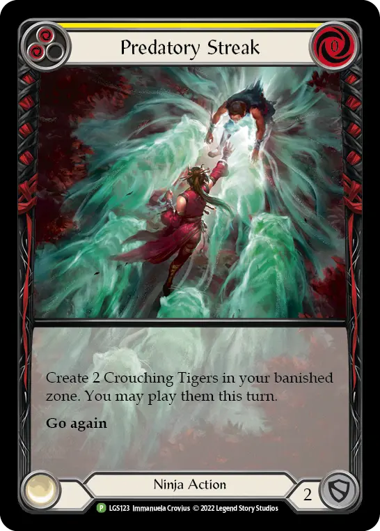 Card: Predatory Streak (yel)