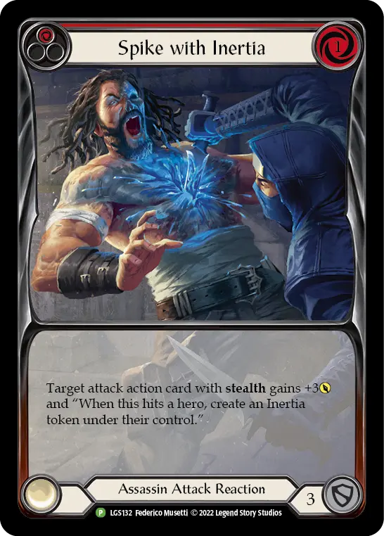 Card: Spike with Inertia (red)