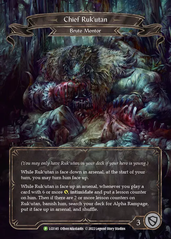 Card: Chief Ruk'utan