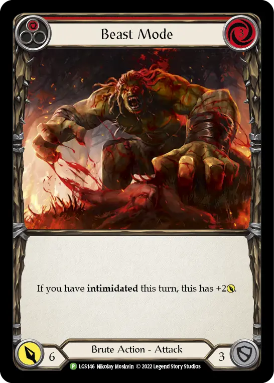 Card: Beast Mode (red)