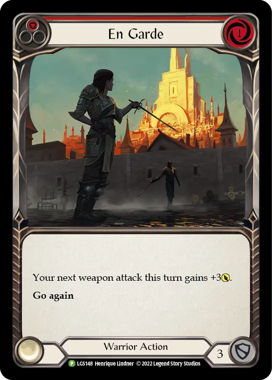 Card: En Garde (red)