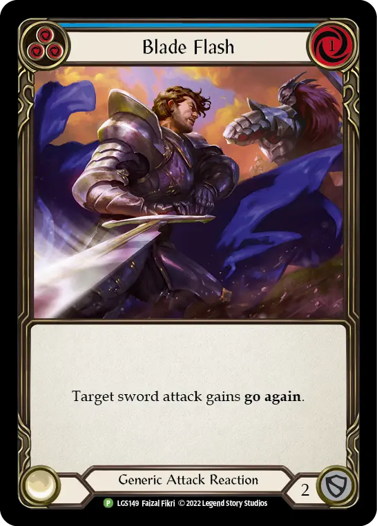Card: Blade Flash (blu)