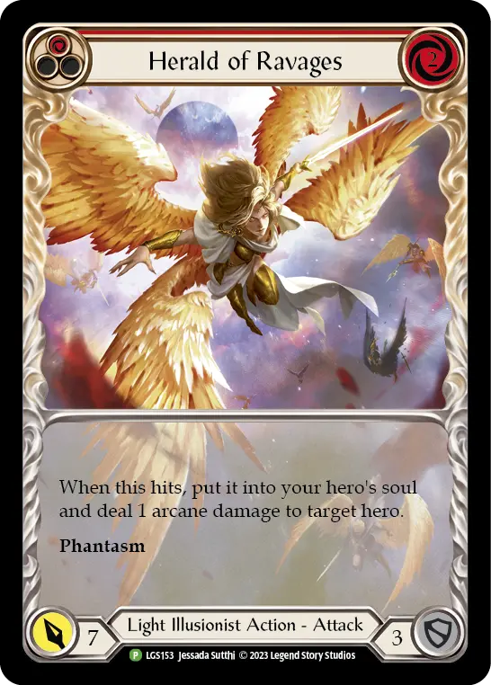 Card: Herald of Ravages (red)