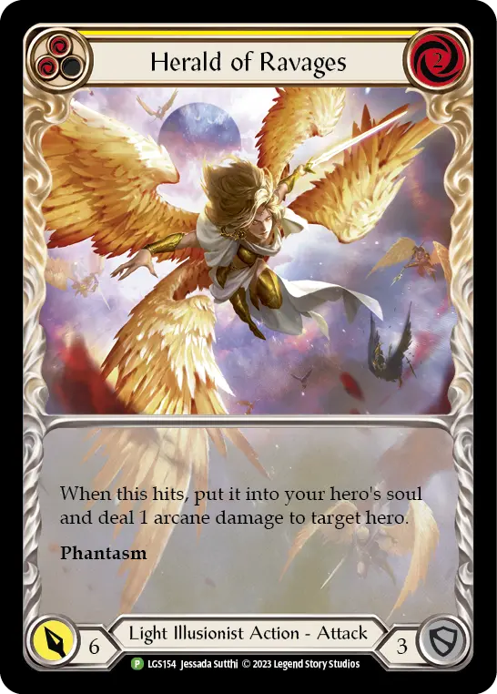 Card: Herald of Ravages (yel)