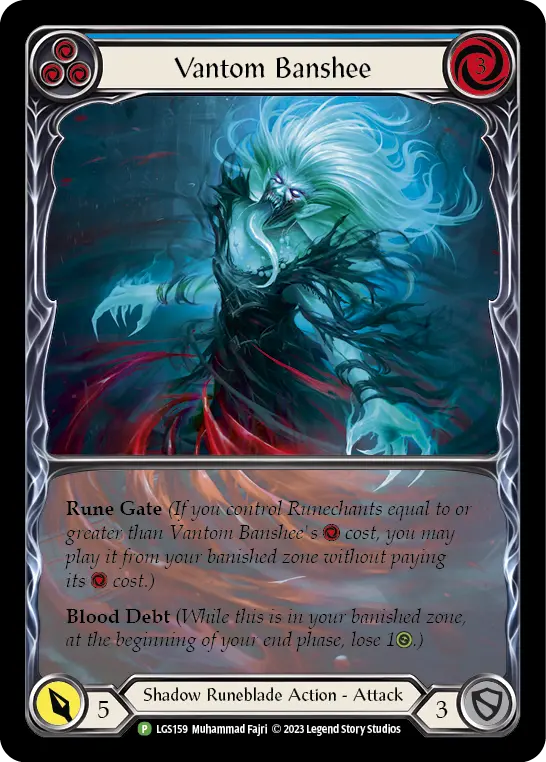 Card: Vantom Banshee (blu)