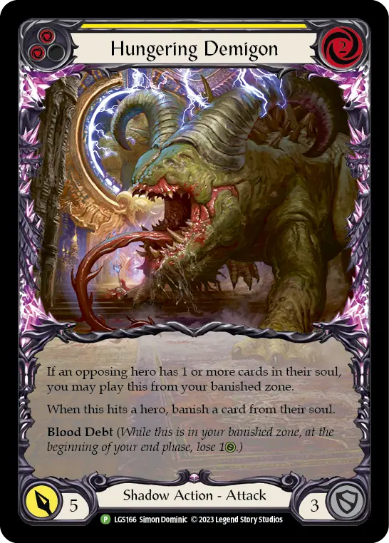 Card: Hungering Demigon (yel)