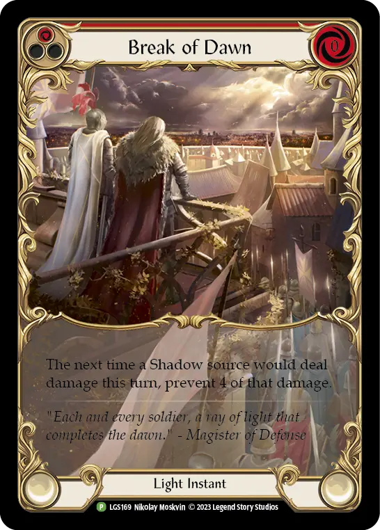 Card: Break of Dawn (red)