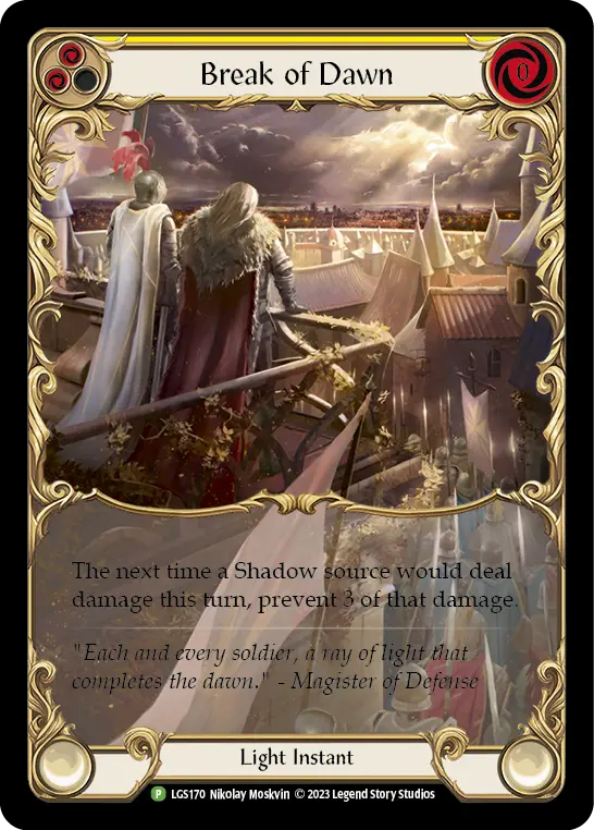 Card: Break of Dawn (yel)
